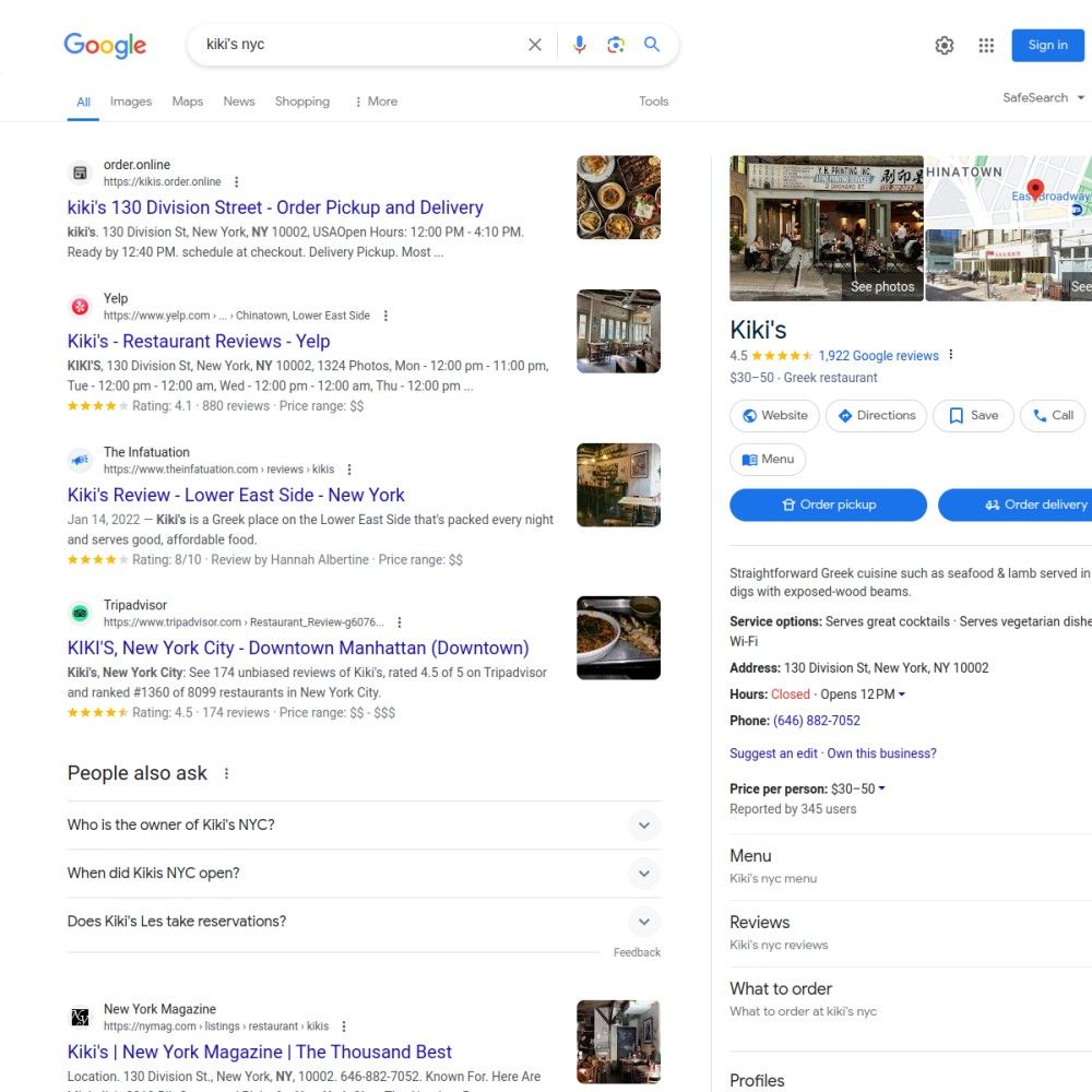 Kiki's NYC - Google Search